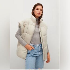 Mango Quilted Vest